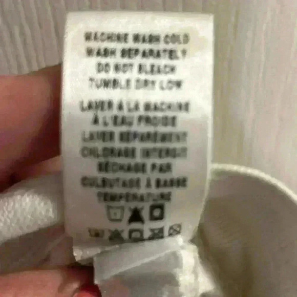 Lucky Brand Sienna Tomboy Ankle Crop White Denim Pants. Size 6/26 - Picture 8 of 13